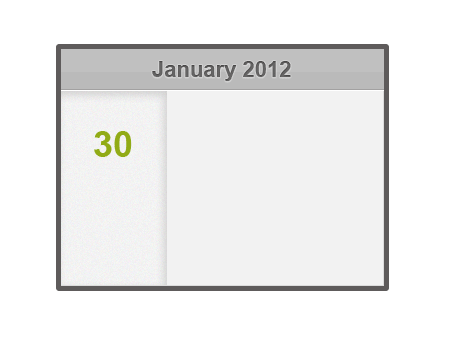 16-sidebar-date - How to Create Your Own UI Planner in Photoshop 16 sidebar date How to Create Your Own UI Planner in Photoshop