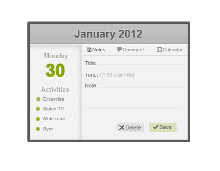 44-body-complete - How to Create Your Own UI Planner in Photoshop 44 body complete How to Create Your Own UI Planner in Photoshop