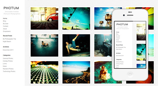Collection of Free Responsive WordPress Themes