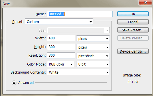 1-canvas 1 canvas2 How to Create Mini Browser Frame in Photoshop