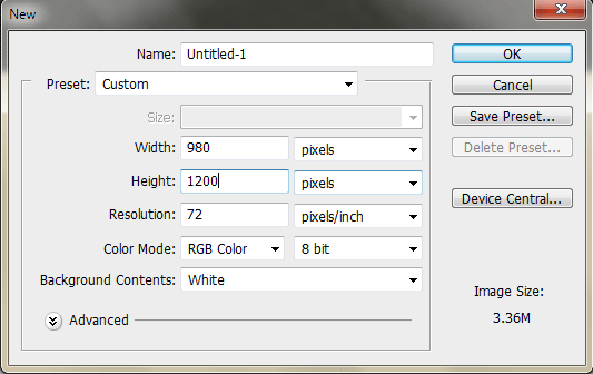 1-canvas 1 canvas How to Create a Business Web Layout in Photoshop